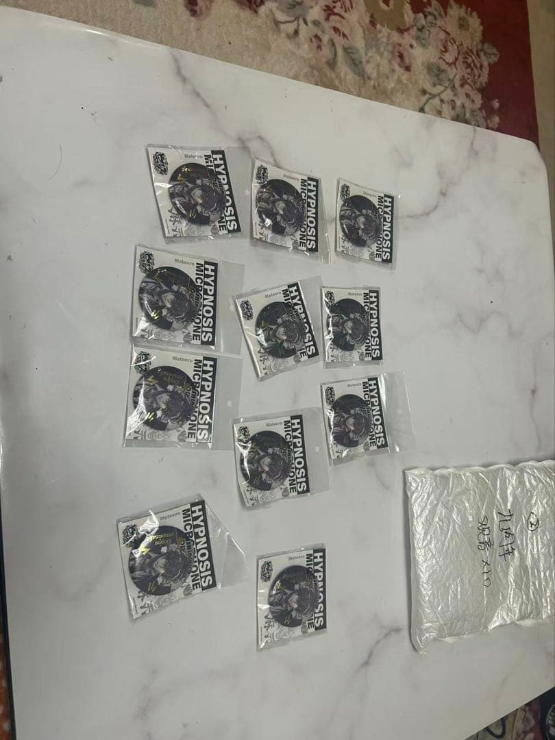 ヒプマイ中国限定 ZEROOUT 缶バッジ