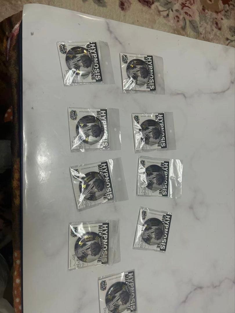 ヒプマイ中国限定 ZEROOUT 缶バッジ