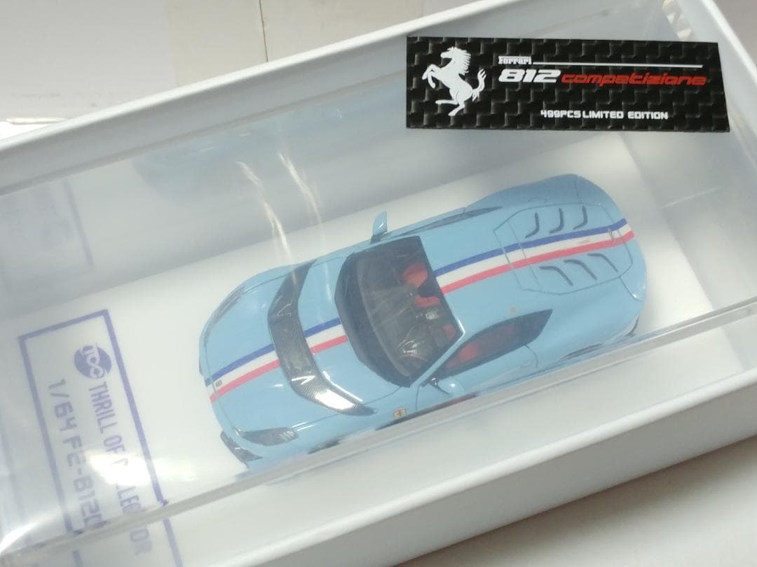 Fuelme モデル x TPC 1/64 フェラーリ 812C BB blue