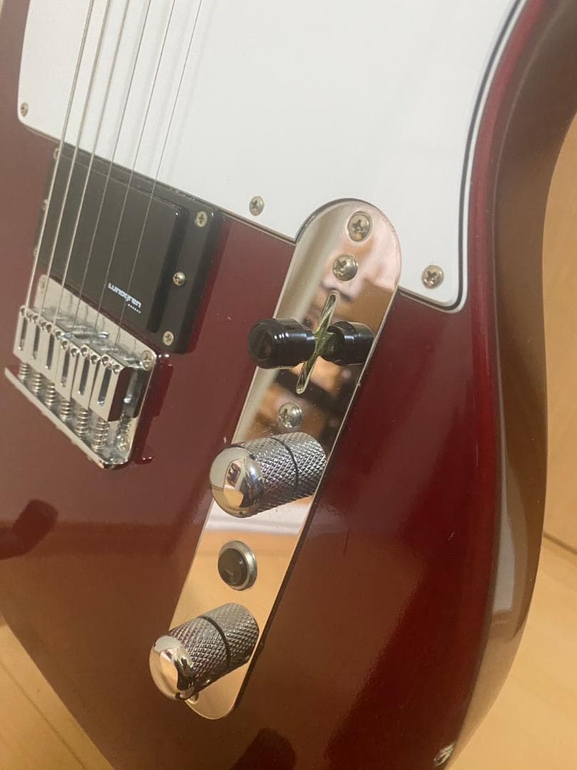 【Schecter】テレキャスター　赤系　美品
