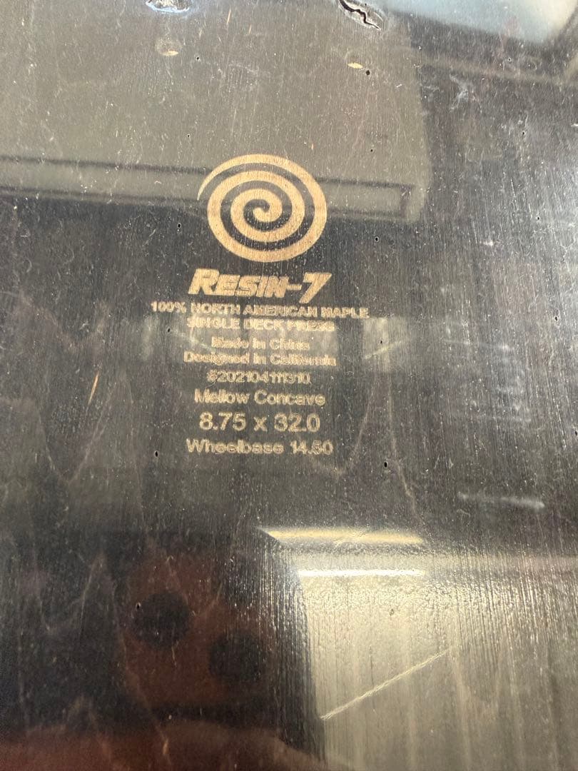 新品未使用MADNESS x POLERコラボデッキ 8.75