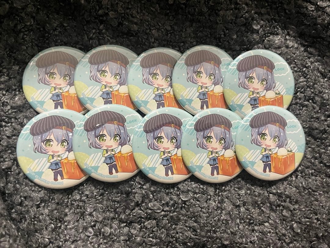 バンドリ ロック 朝日六花 パセラ カラオケ 缶バッジ 10点