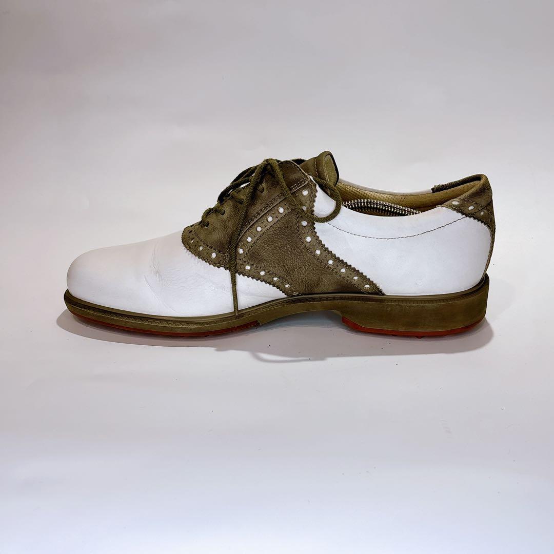 ECCO スパイクレスゴルフシューズ ホワイト 42