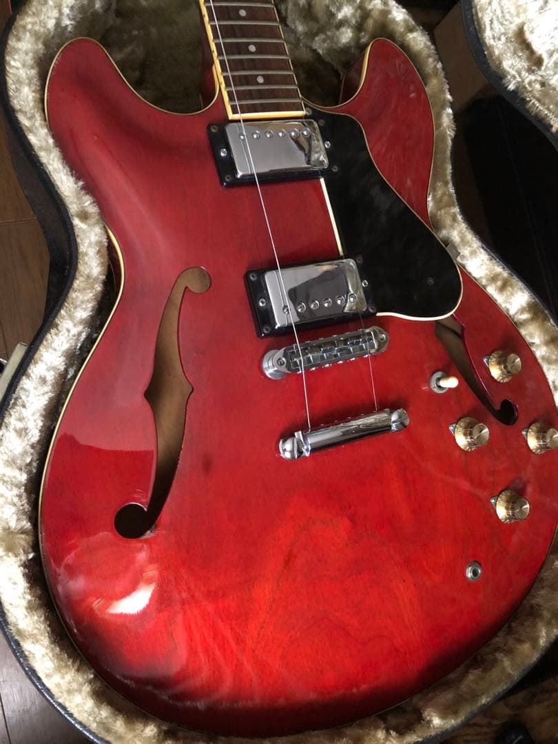 YAMAHA SA700 super Axe セミアコースティック エレキギター