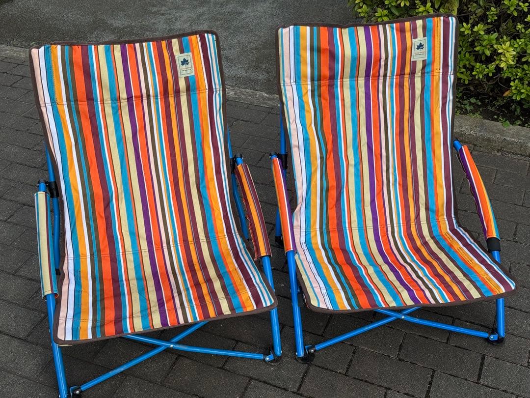 ロゴス　チェア　二脚セット