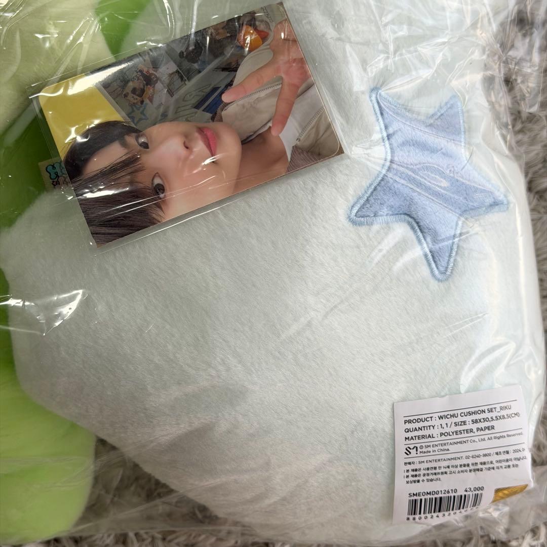 NCT WISH WICHU クッション トレカ リク