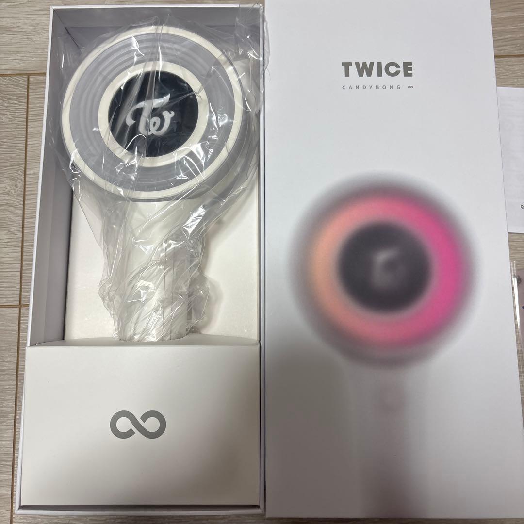 TWICE ペンライトcandybong ∞トレカ付きBluetooth接続可