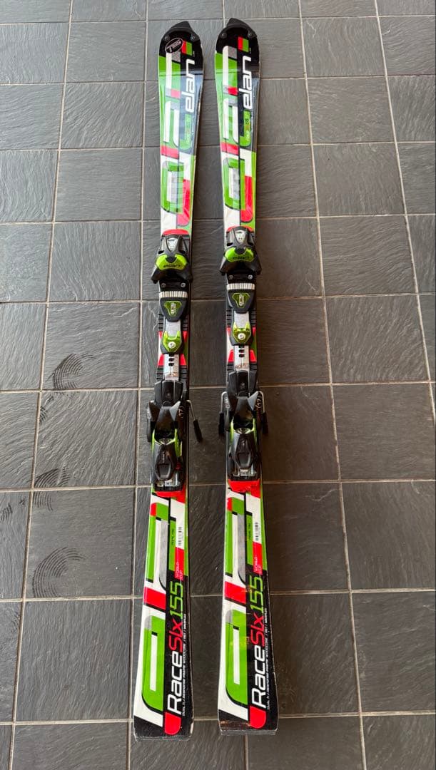 エラン Race SLX 155 スキー 板　バインディング付き