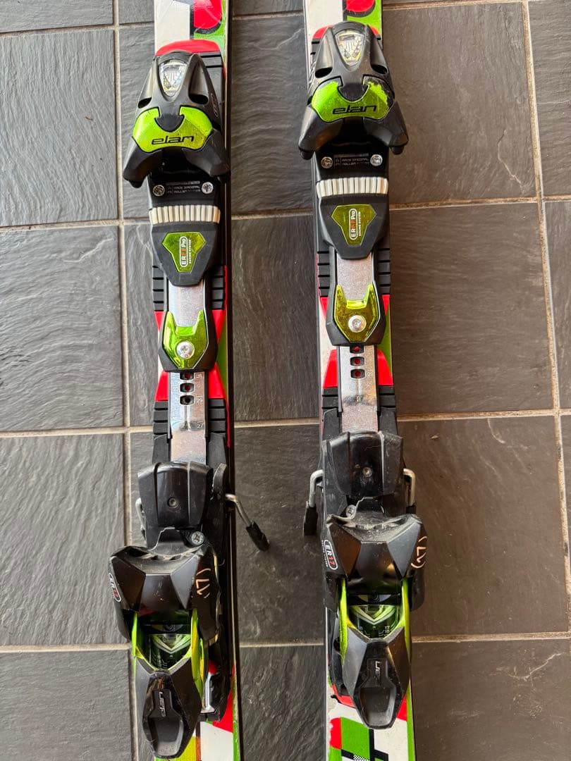 エラン Race SLX 155 スキー 板　バインディング付き