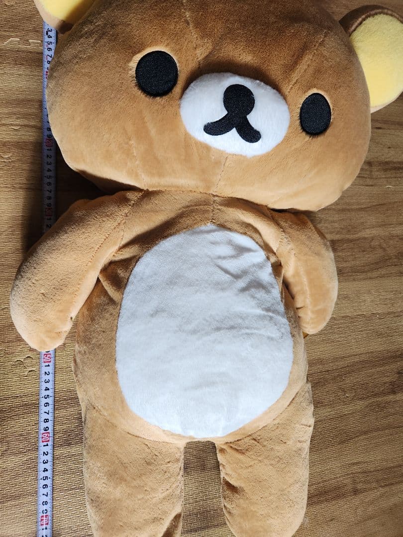 リラックマ　３周年記念ぬいぐるみ　全長約７０cm程度　サンエックス　3rd