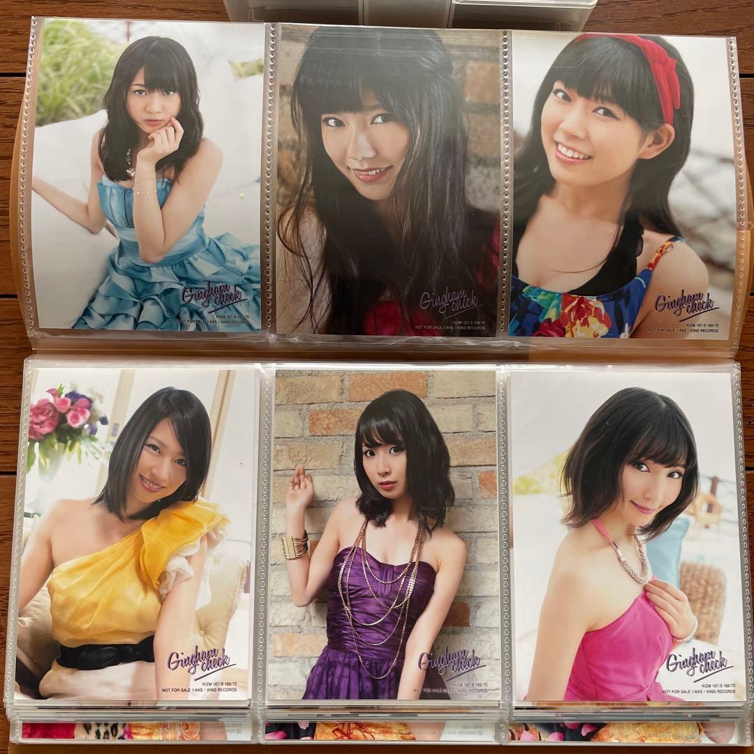 AKB ギンガムチェック 通常 生写真