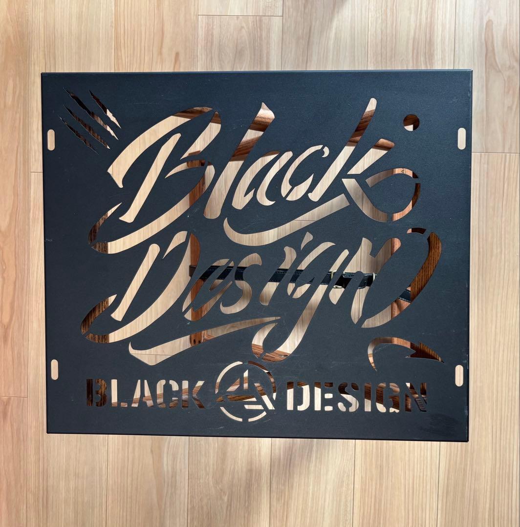 BLACK Design X スタンド プレート付き