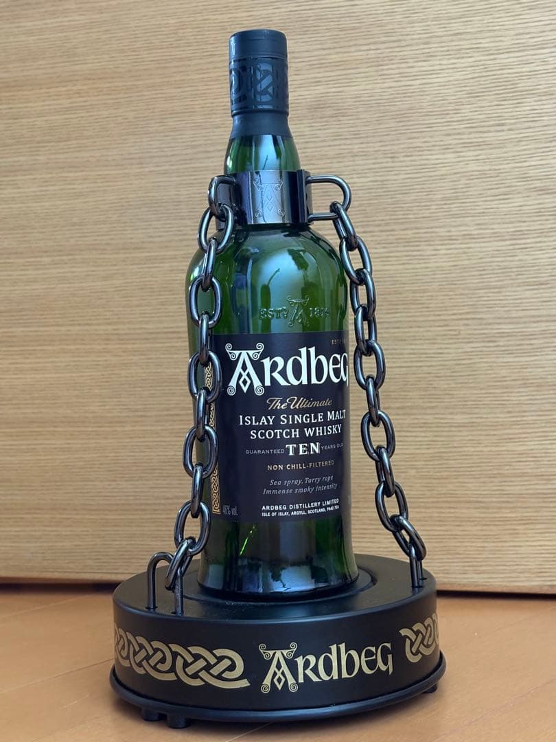 Ardbeg 10年 アードベック スコッチウイスキー ディスプレイ 空瓶 レア