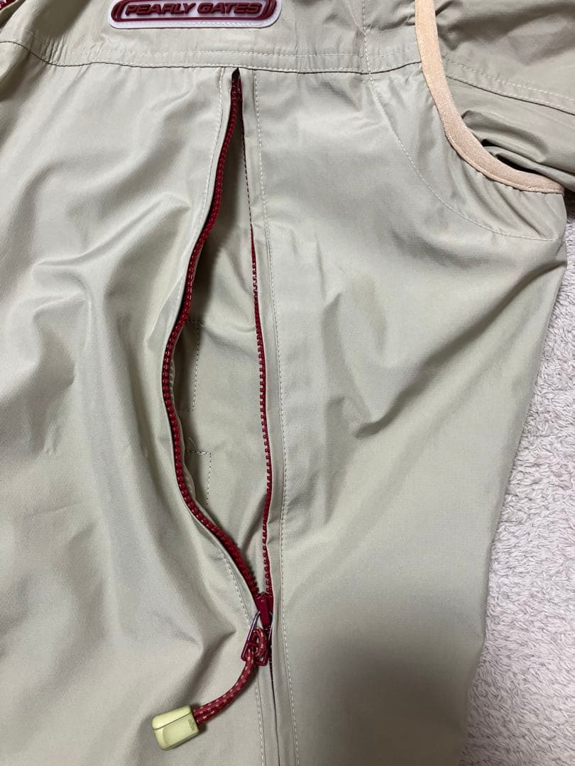 PEARLY GATES 機能的なフルジップ(ベストでもインナーのみでも使用可)