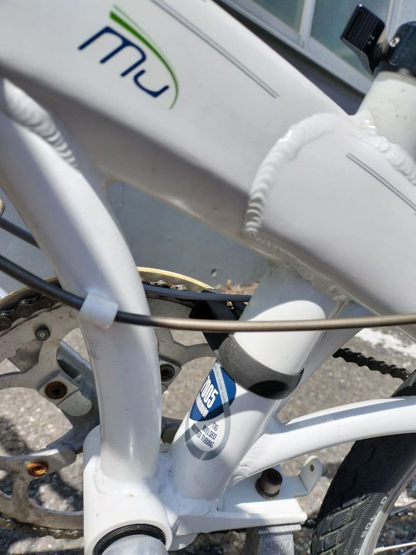 DAHON Mu P8 ダホン 折りたたみ自転車 ２０インチ　ホワイト