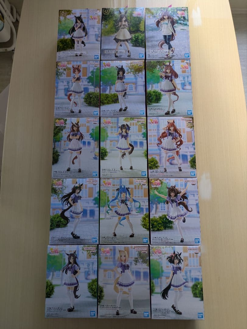 ウマ娘 プリティーダービー フィギュア 制服ver. 15体セット まとめ売り