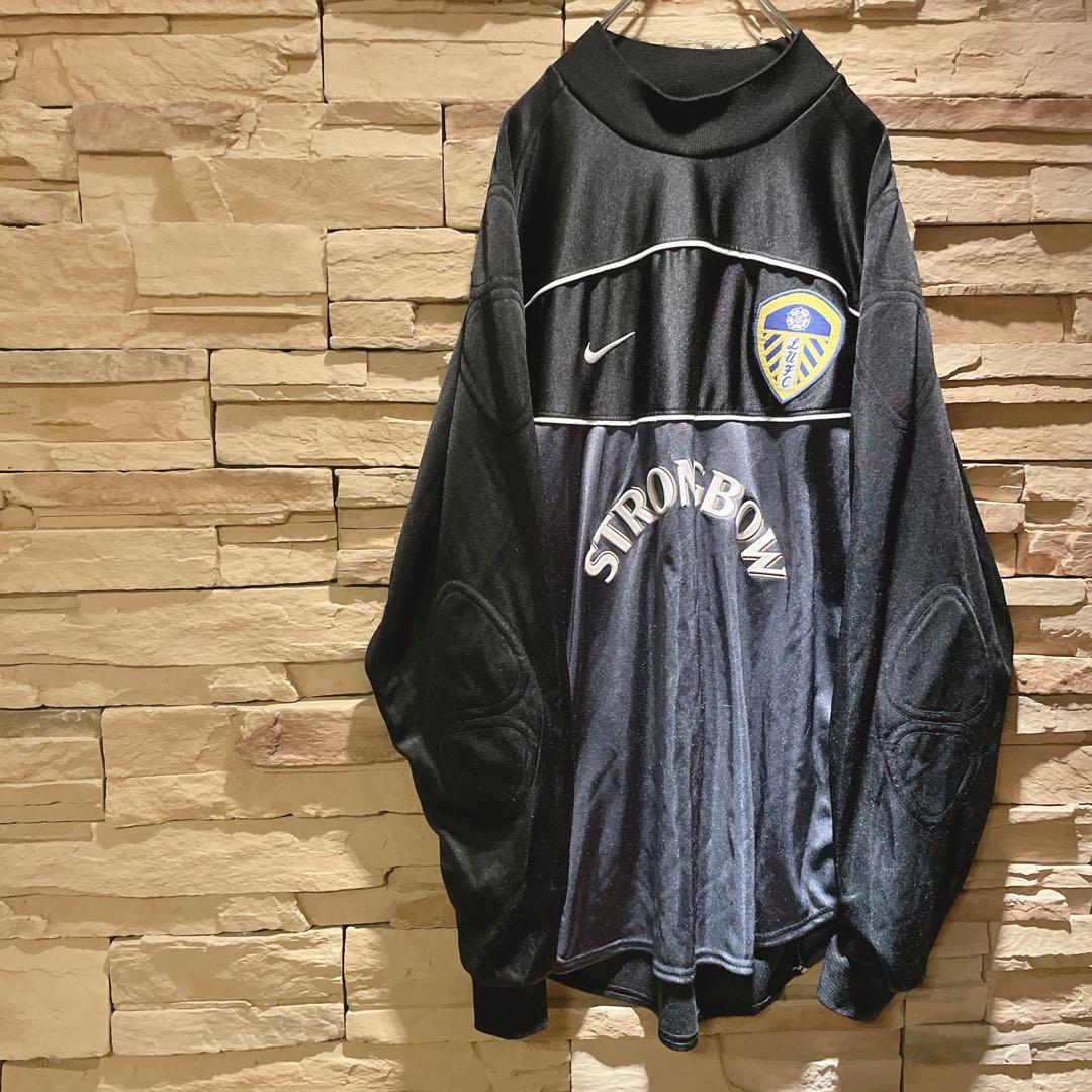 【極希少】y2k/NIKE×リーズユナイテッド/長袖ユニフォーム/GK/M