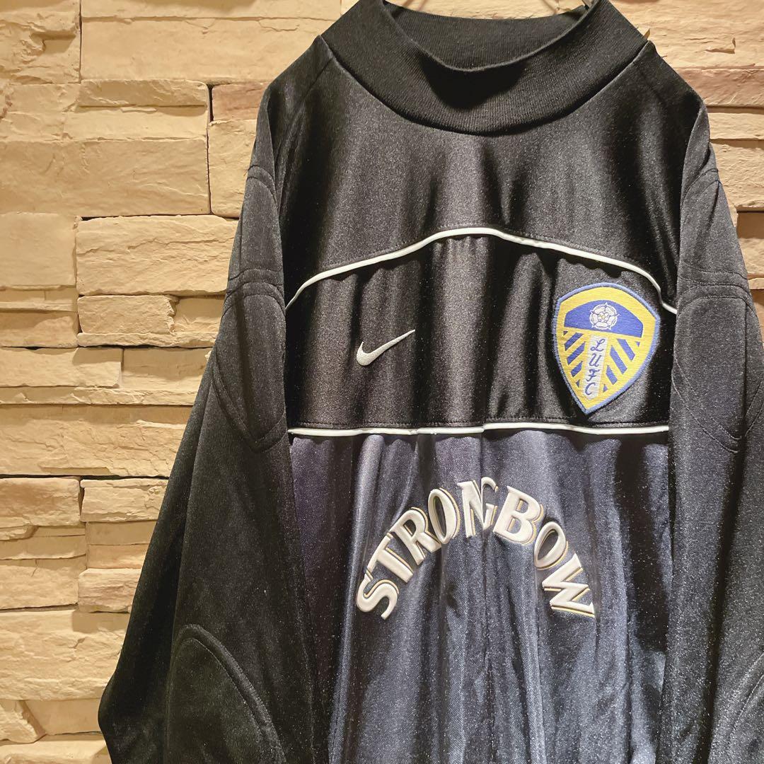 【極希少】y2k/NIKE×リーズユナイテッド/長袖ユニフォーム/GK/M