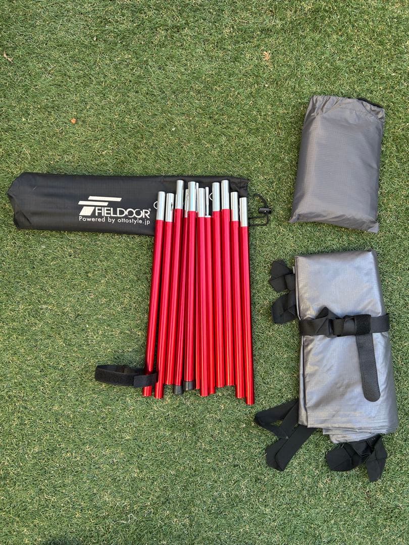 【美品】フィールドアトンネルテント620 ※オプション品付き