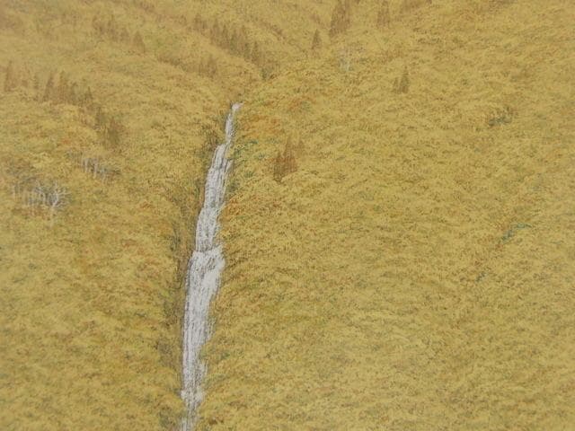 岩澤重夫、【瀧聲】、希少な額装用画集より、新品額装付、状態良好