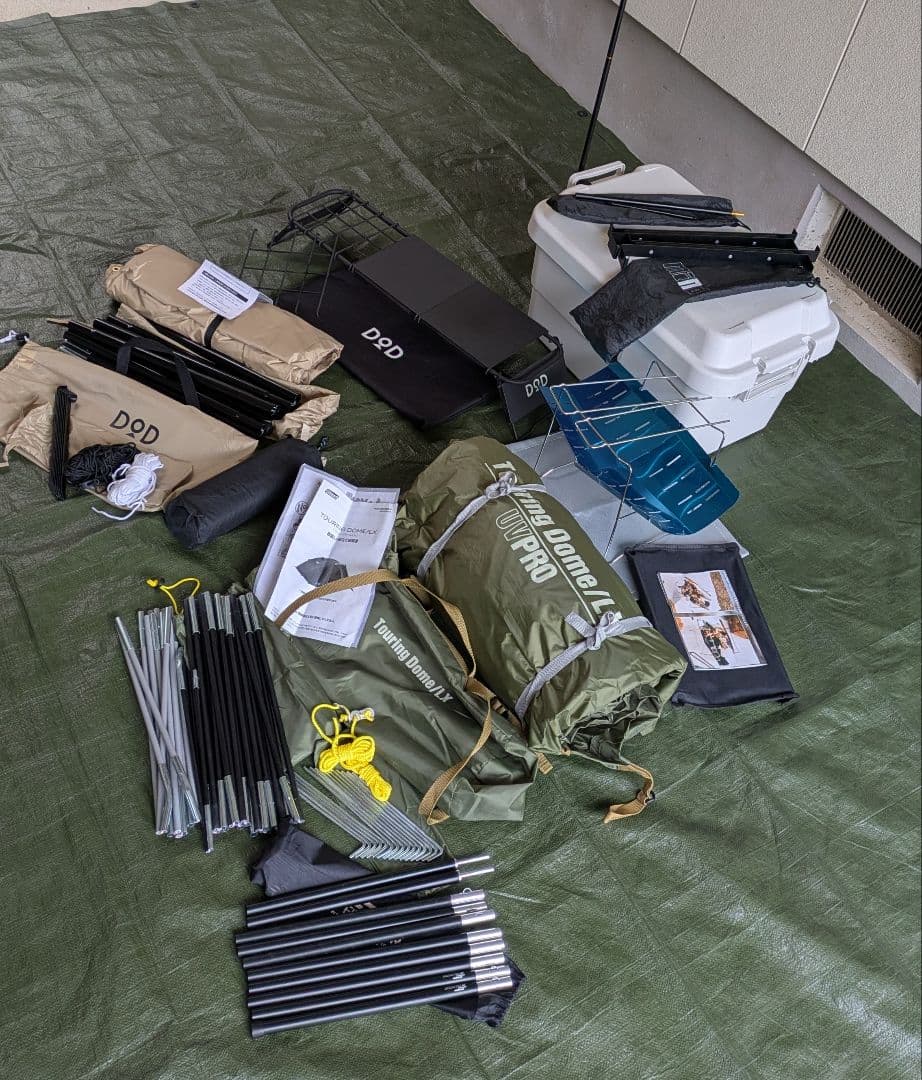 ★限定値引★キャンプ用品まとめ売り　コールマン　ツーリングドームLX テント 他