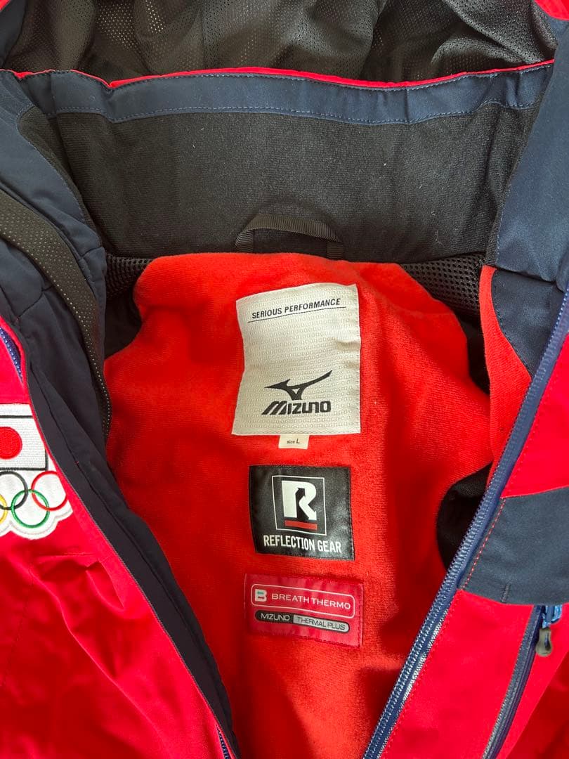 Mizuno オリンピック ジャパン サーマル プラス 上下
