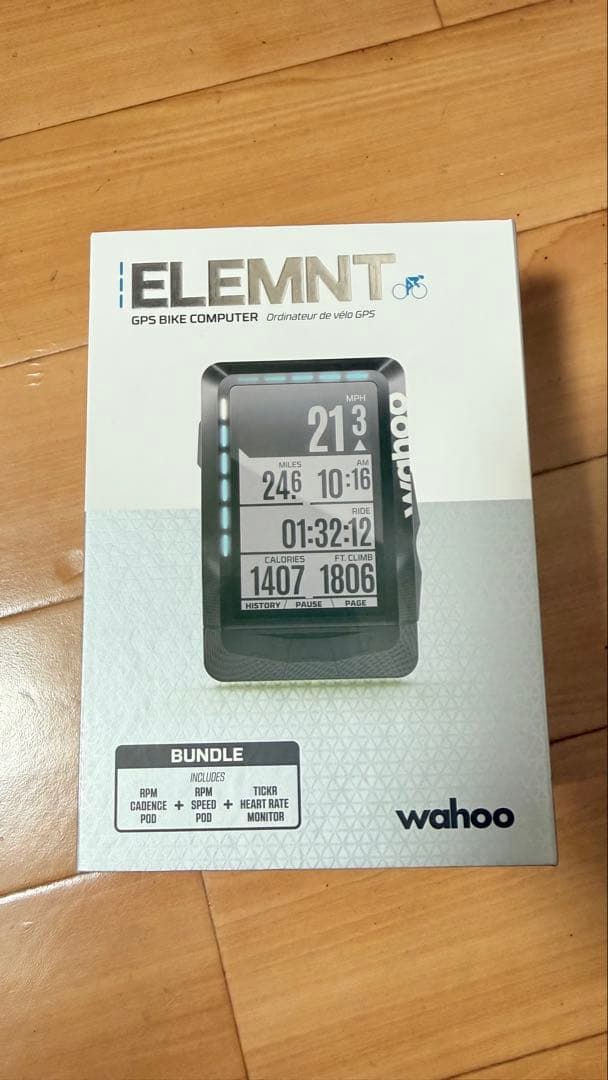 wahoo ELEMNT GPS Bike Computer 本体