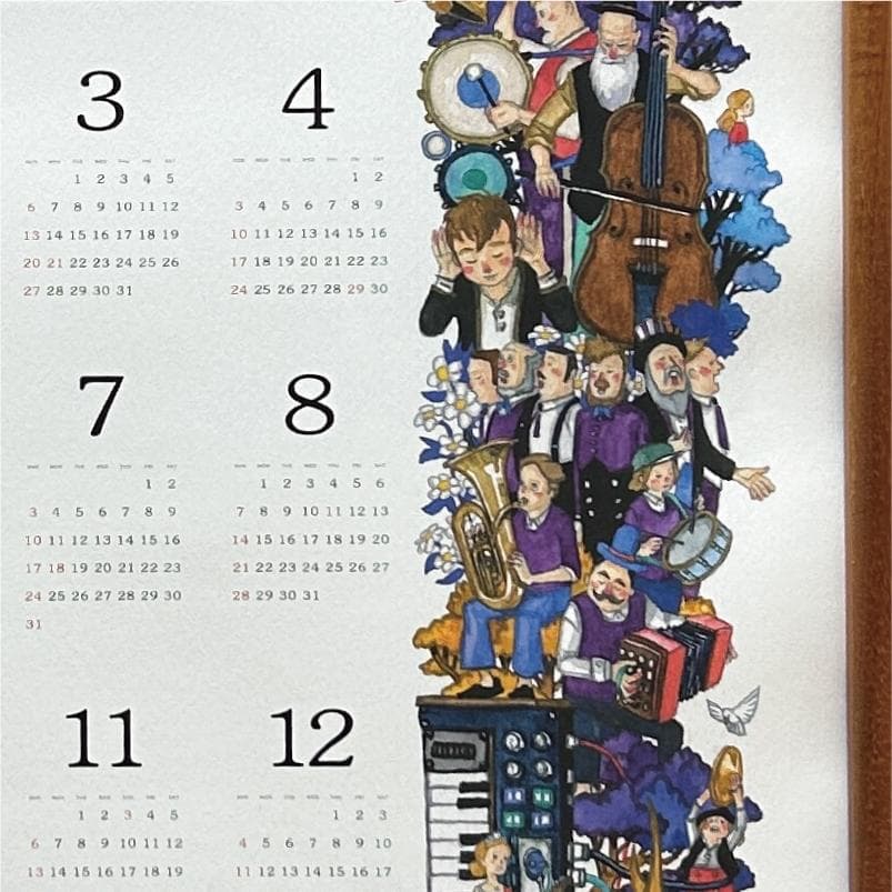 【美品｜希少】junaida ジュナイダ 2016年版 ポスターカレンダー A2