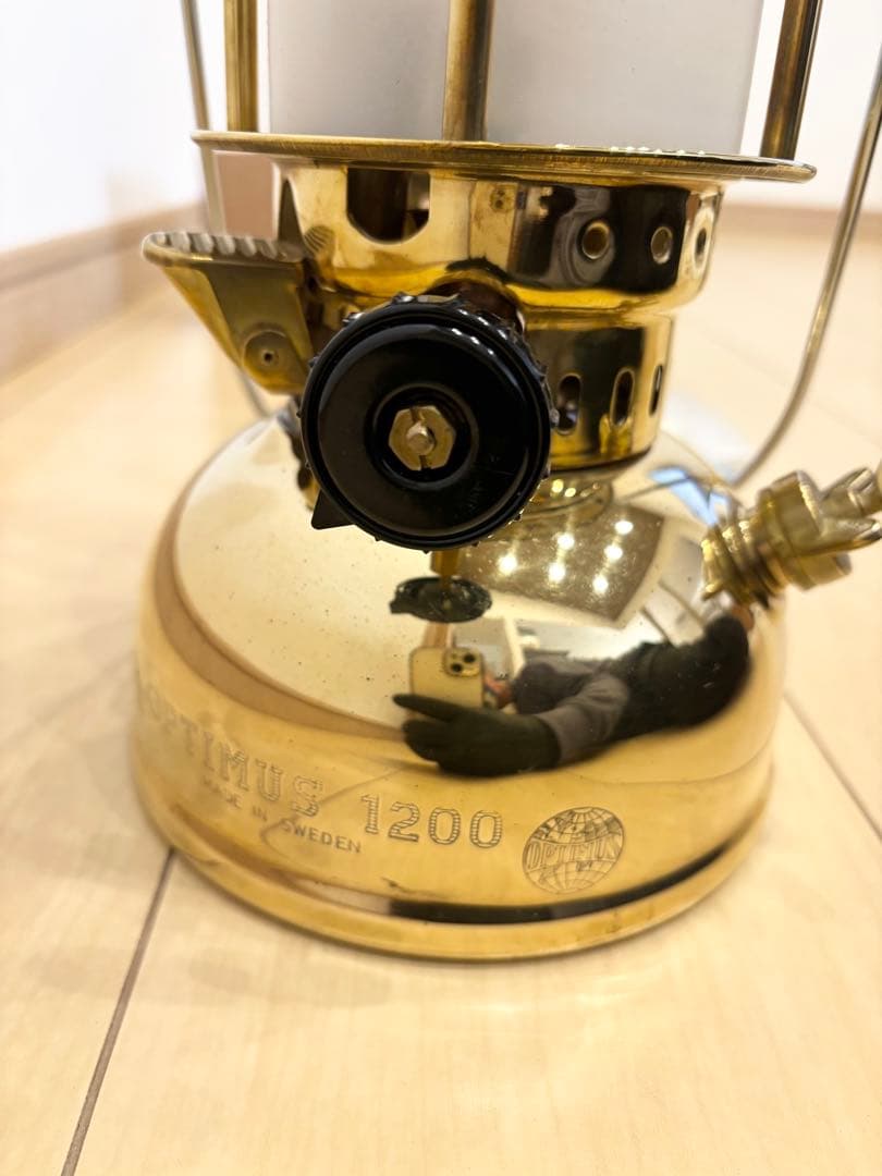 Optimus オプティマス 1200M ランタン中期型 真鍮　新品未使用