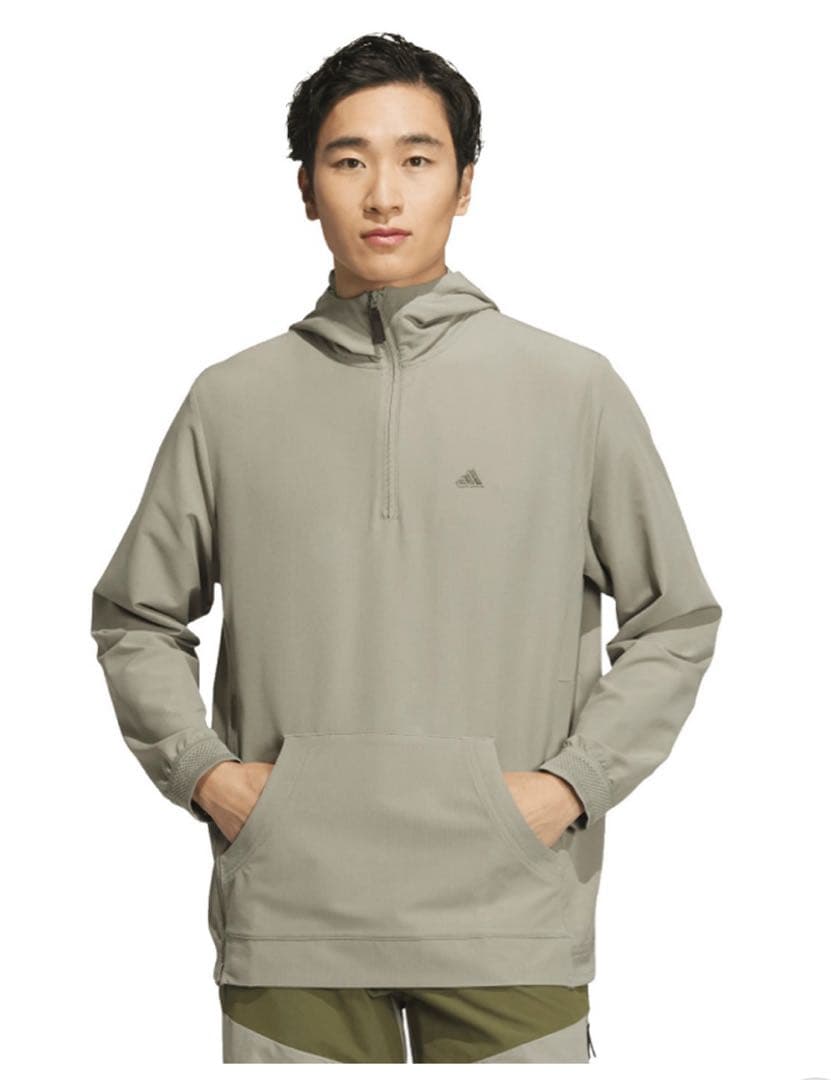 ✨週末限定価格✨新品アディダスゴルフ　撥水 長袖アノラックフーディージャケット