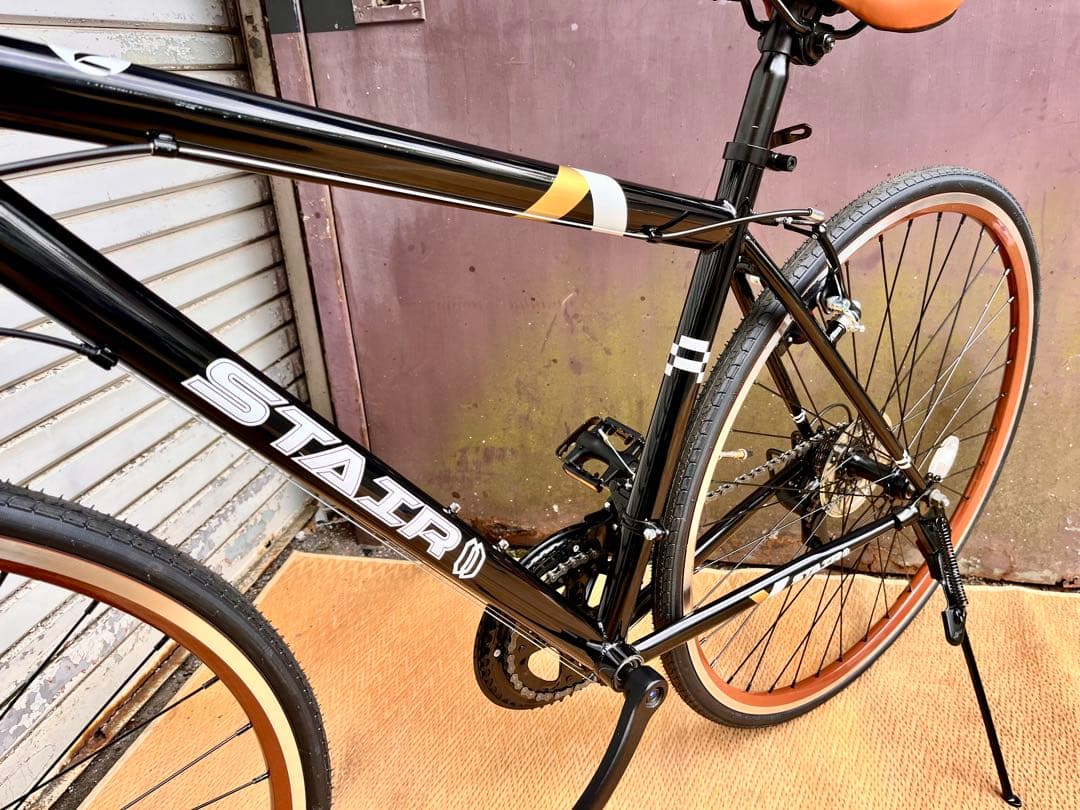 ①【静岡市引き取り限定】 シマノ製14段変速クロスバイク　zjk-zb01