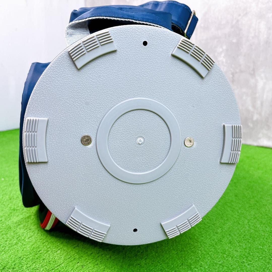 状態良好 コンバース キャディバッグ 口枠5分割 CONVERSE ゴルフバッグ