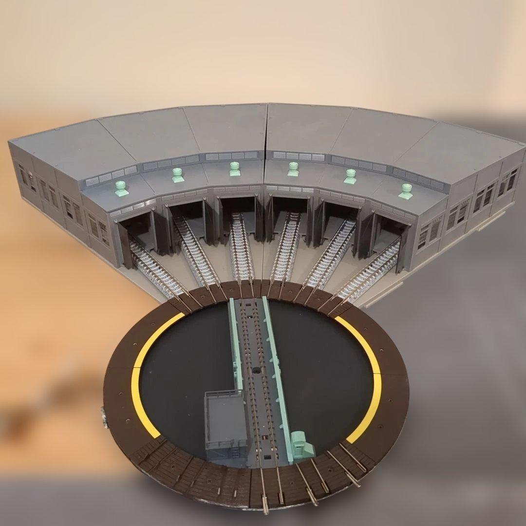 ② TOMIX トミックス 手動ターンテーブル 扇形機関庫セット　nゲージ