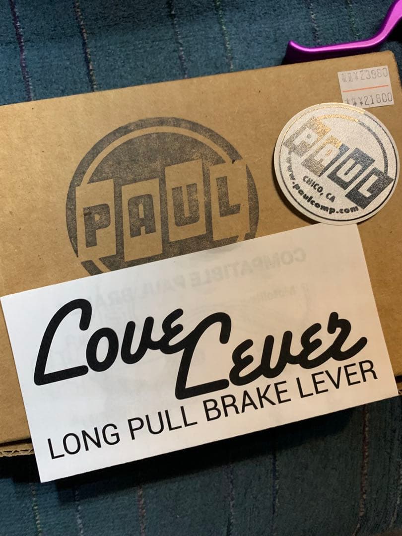 パーツ PAUL LOVE LEVER COMPACT PURPLE