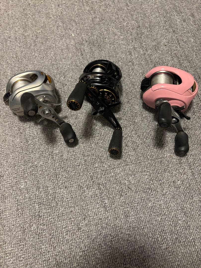 ベイトリール 3点セット バス釣り