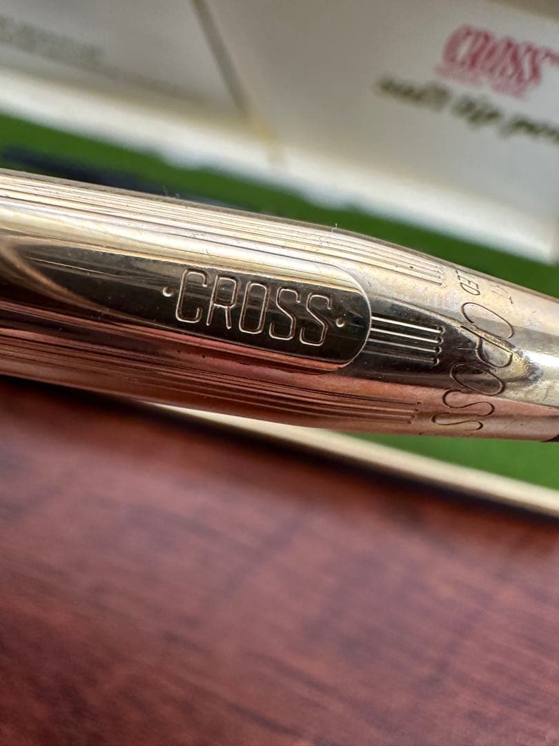 ★良品クロス12金張★ソフトチップペン＆鉛筆セット希少