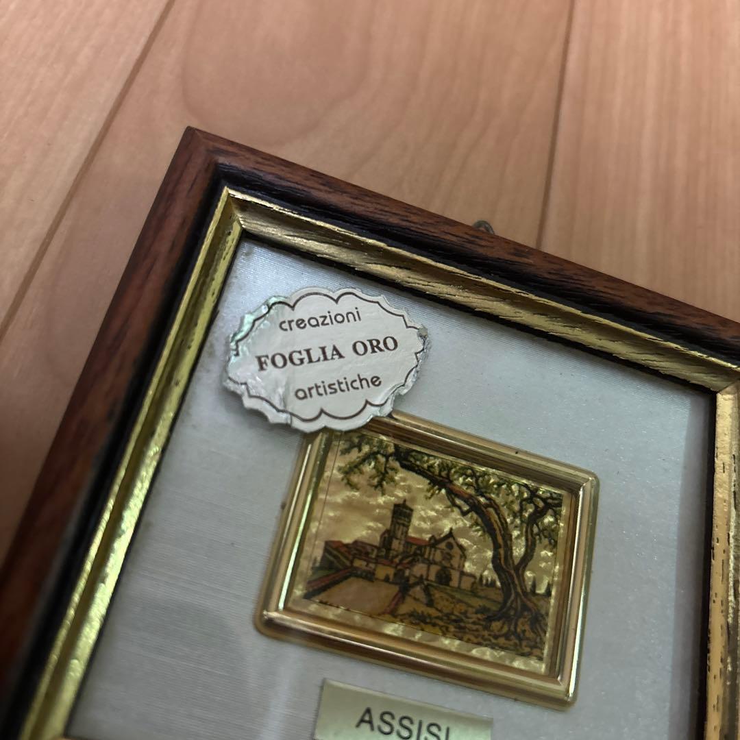 その他 creazioni FOGLIA ORO artistiche ASSISI