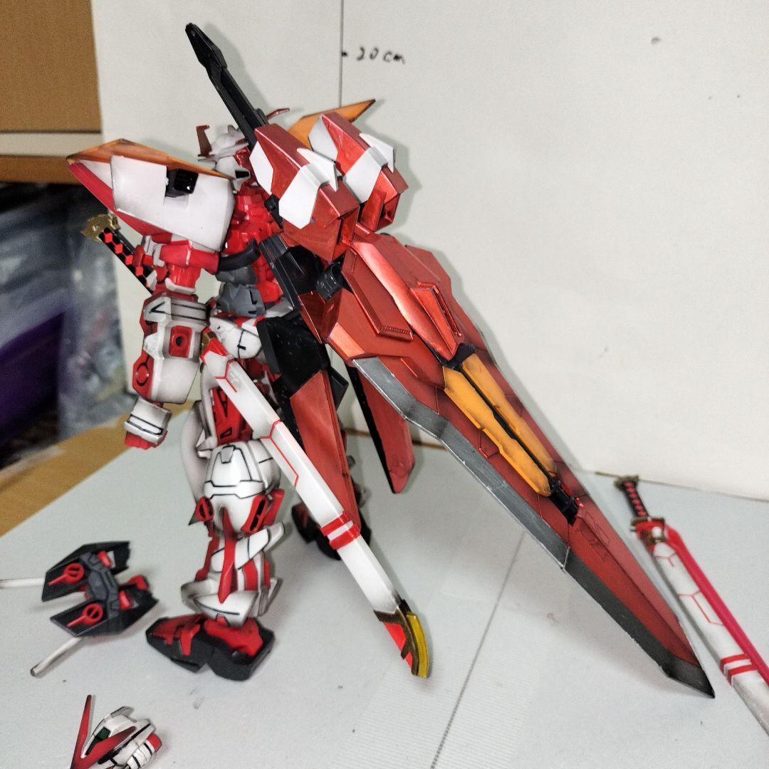 1/100 アストレイレッドフレーム改 塗装完成品 ガンプラ ガンダムSEED