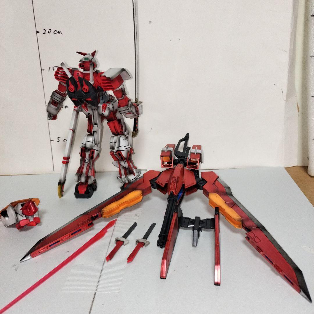 1/100 アストレイレッドフレーム改 塗装完成品 ガンプラ ガンダムSEED