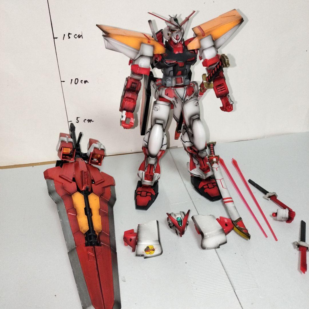 1/100 アストレイレッドフレーム改 塗装完成品 ガンプラ ガンダムSEED