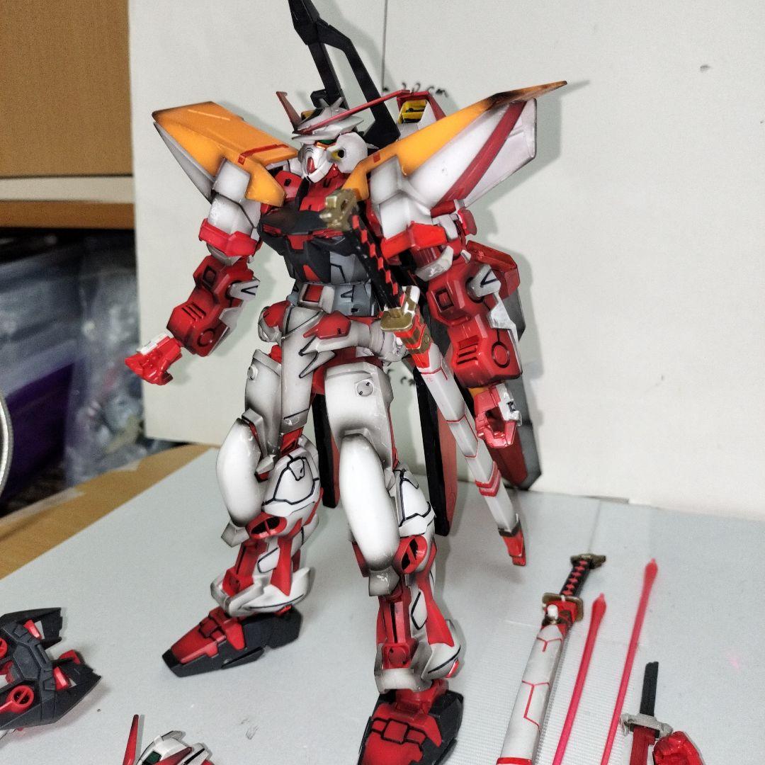 1/100 アストレイレッドフレーム改 塗装完成品 ガンプラ ガンダムSEED