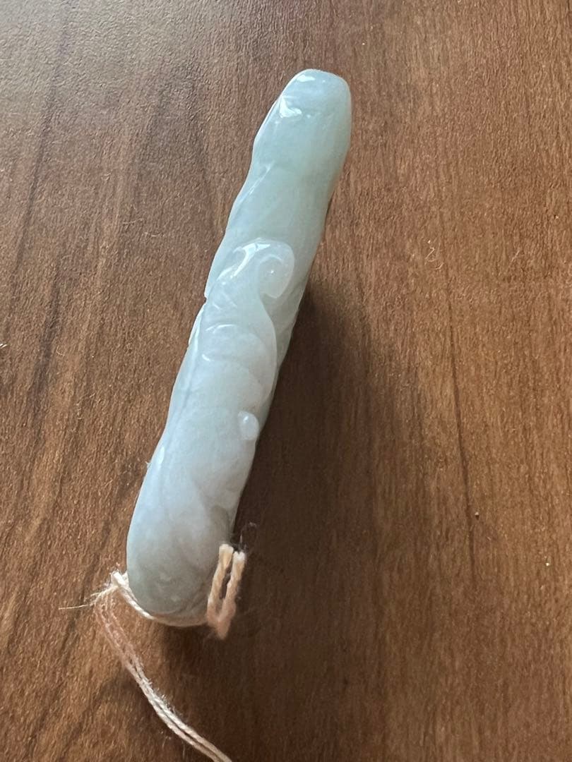 天然翡翠 根付 掛物 H6–17