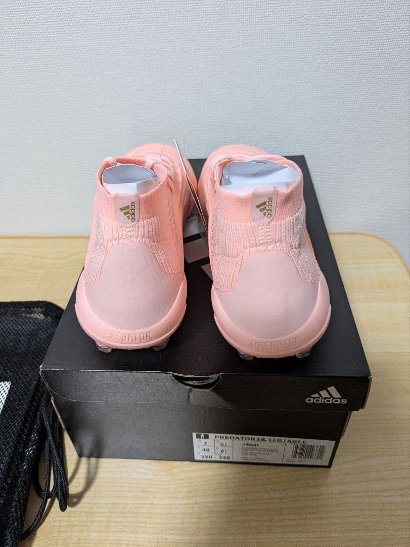 adidas Predator 19.1 FG ピンク 250