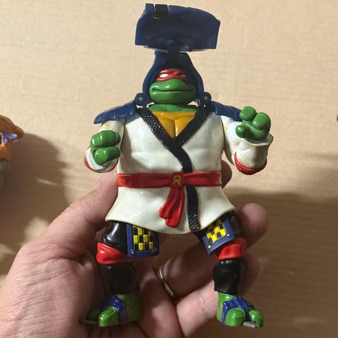 SNT1419 TMNT ミュータントタートルズ フィギュア 3体セット 希少品