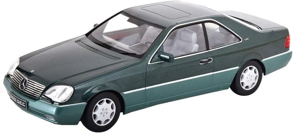 KK-Scale1/18 メルセデス 600SEC 1992 グリーンメタリック