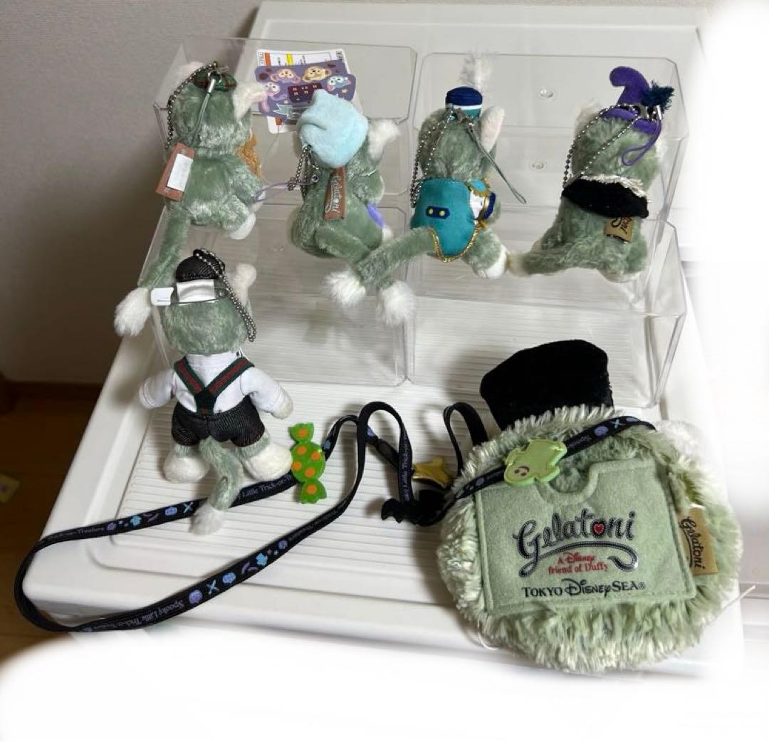 ジェラトーニのぬいぐるみストラップ、ぬいぐるみポーチ（ハロウィン）