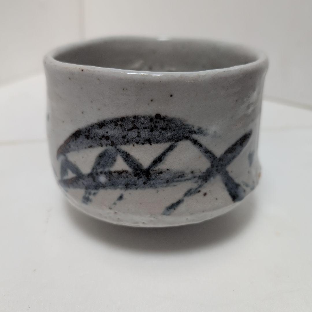 小林一雅　鉄絵茶碗