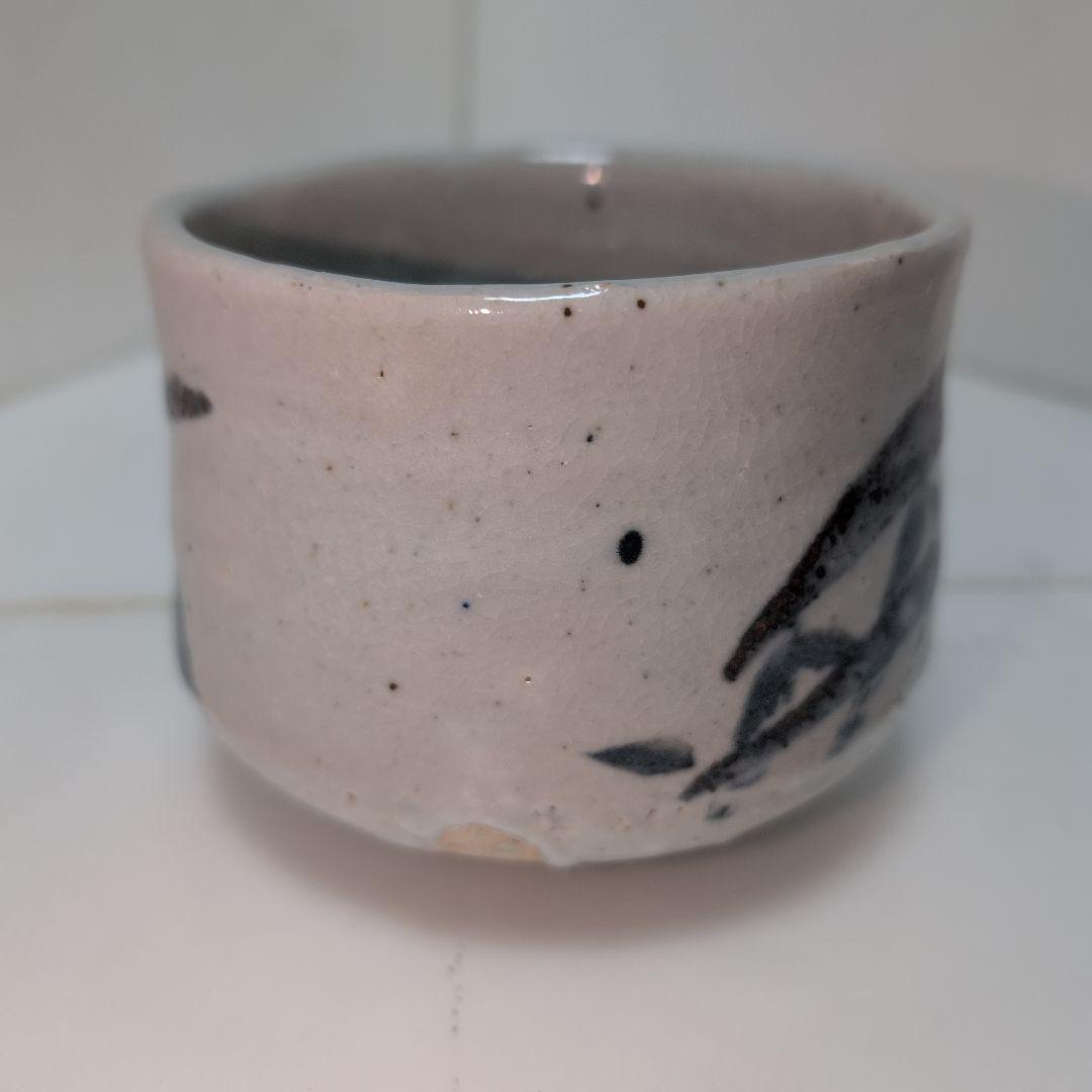 小林一雅　鉄絵茶碗