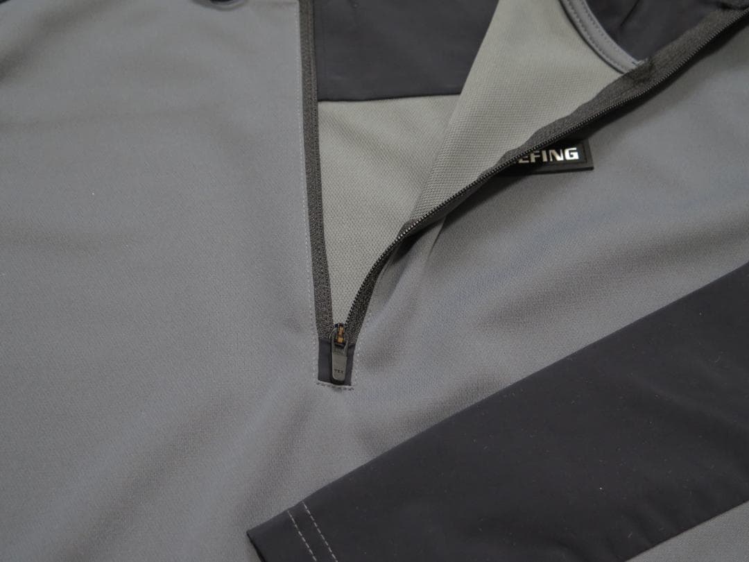 BRIEFING GOLFブリーフィングゴルフ背面ロゴハーフジップフーディーXL