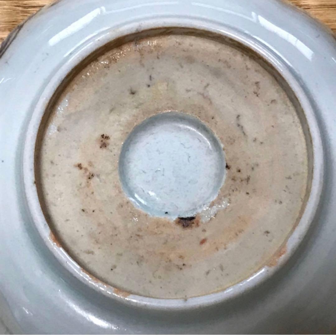 ★江戸後期！古伊万里 染付 鉢/なます皿５客！寿字紋！直径 約13.5㎝！★